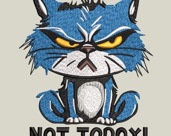 Cat Embroidery Design |Machine Embroidery Formats DST,PES,JEF