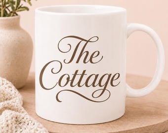 I'm Coming To The Cottage Ceramic Mug, Hockey Romance Gift, Lgbtq Gift For Her