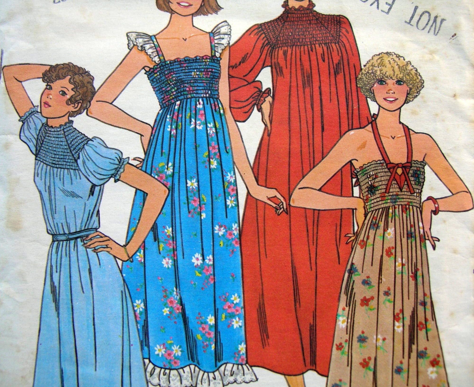 70s Butterick - Etsy
