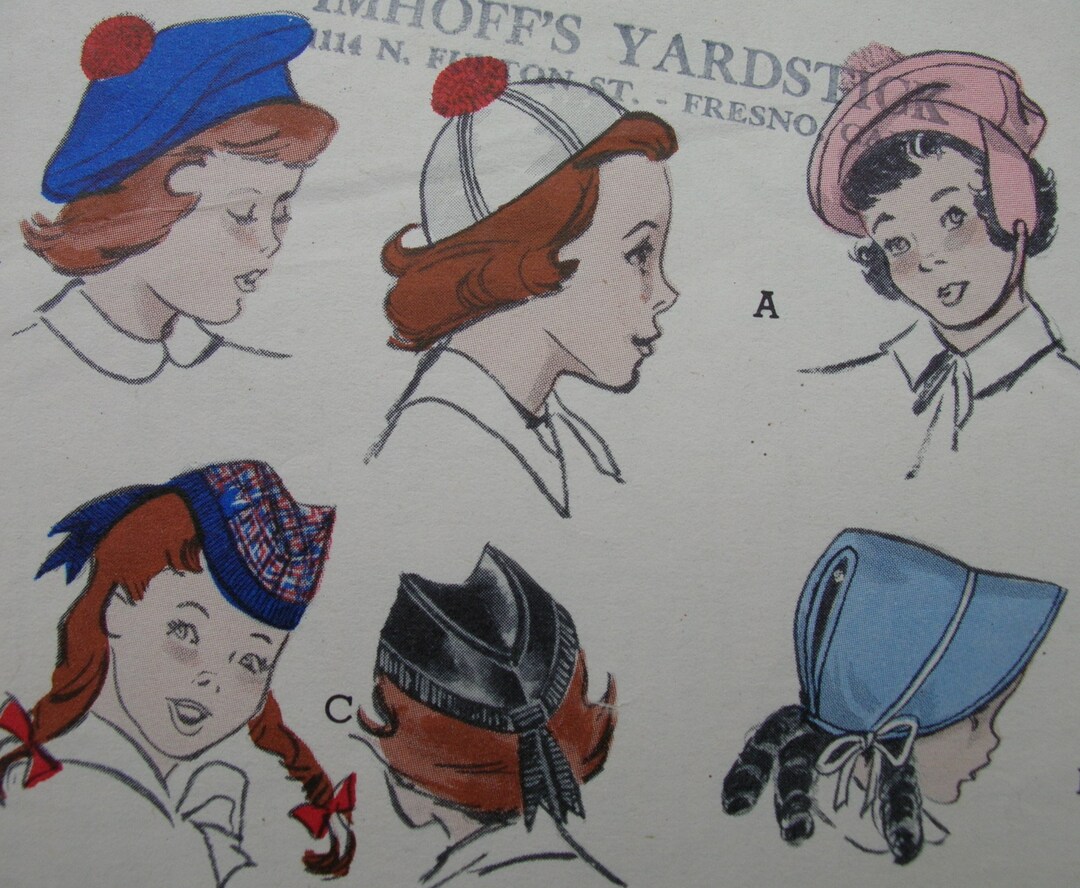 1950s Butterick #5483 MOSTLY FACTORY FOLDED (only One Piece Used ...