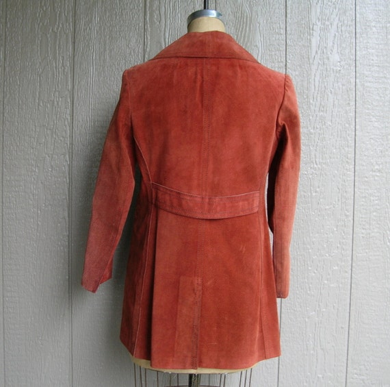 Vintage 70s COOL CAT WALK Suede Pantsuit - image 2