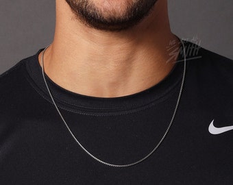 Black Stainless Steel Chain Necklace for Men — WE ARE ALL SMITH