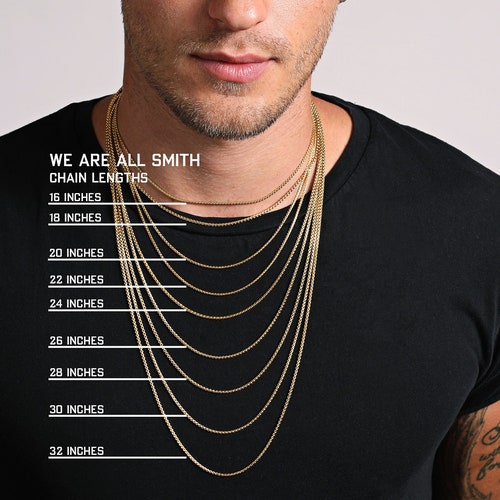 Men Men's Necklace Gold Chain 