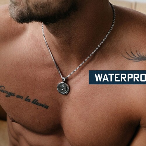 Mens waterproof necklace Clearance