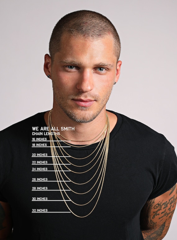 Collier chaîne à Maillons S00 - Homme - Bijoux Hommes