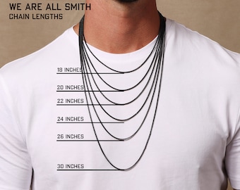 5mm Gold Curb Chain Necklace for Men 