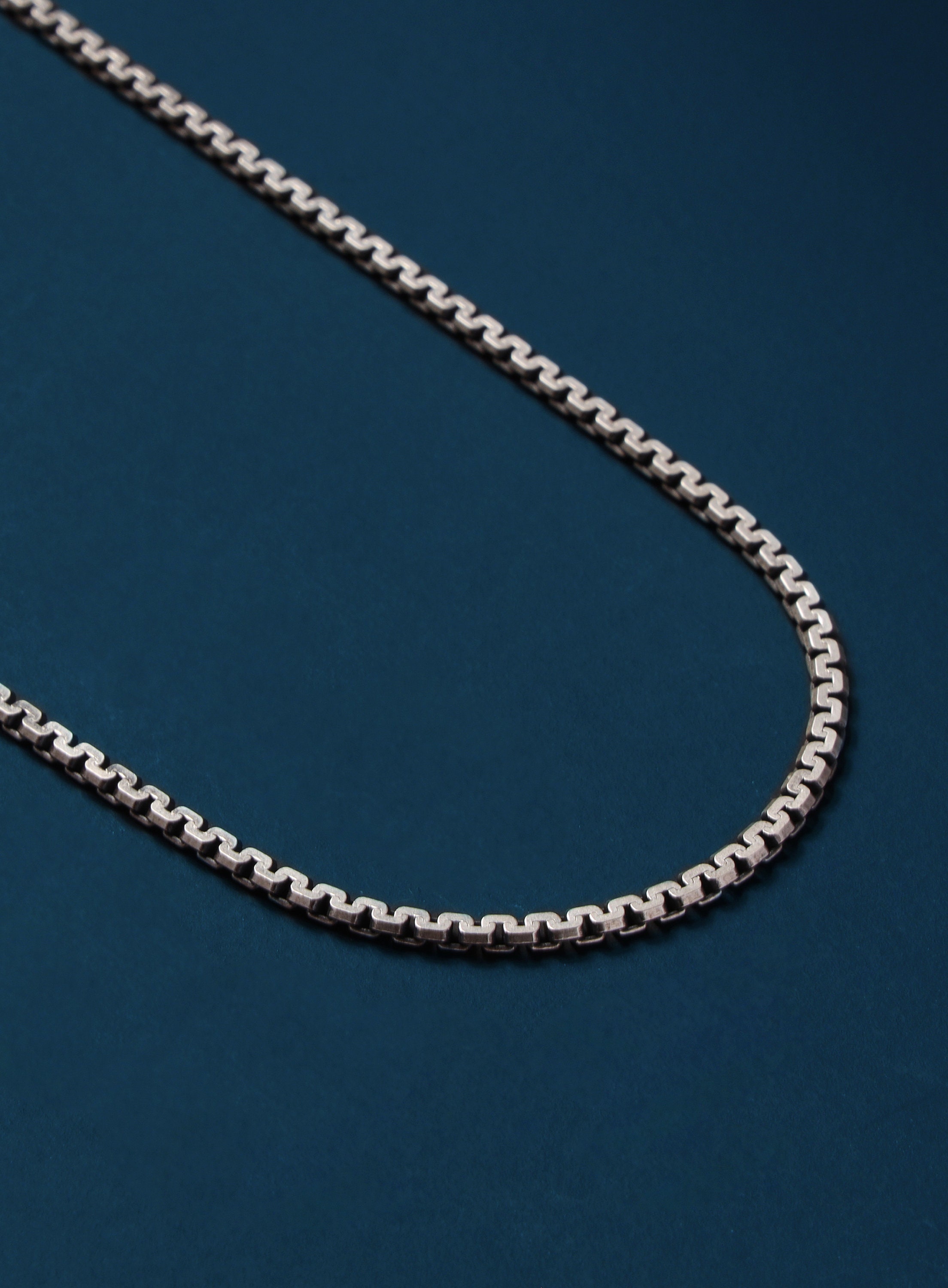 Silver Chains for Men - 925 Oxidized Sterling Silver Unique Silver Chains for Men - 925 Oxidized Sterling Silver Unique