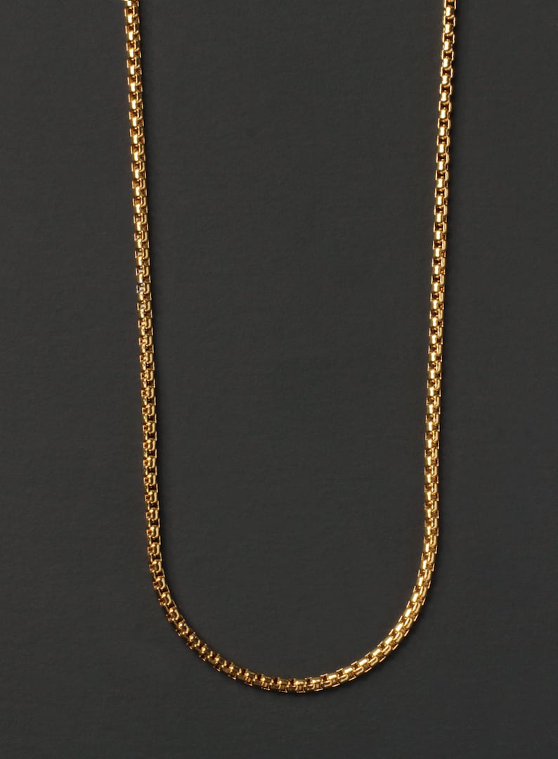 Minimalist Jewelry for Men Men's Necklace Gold Chain Etsy