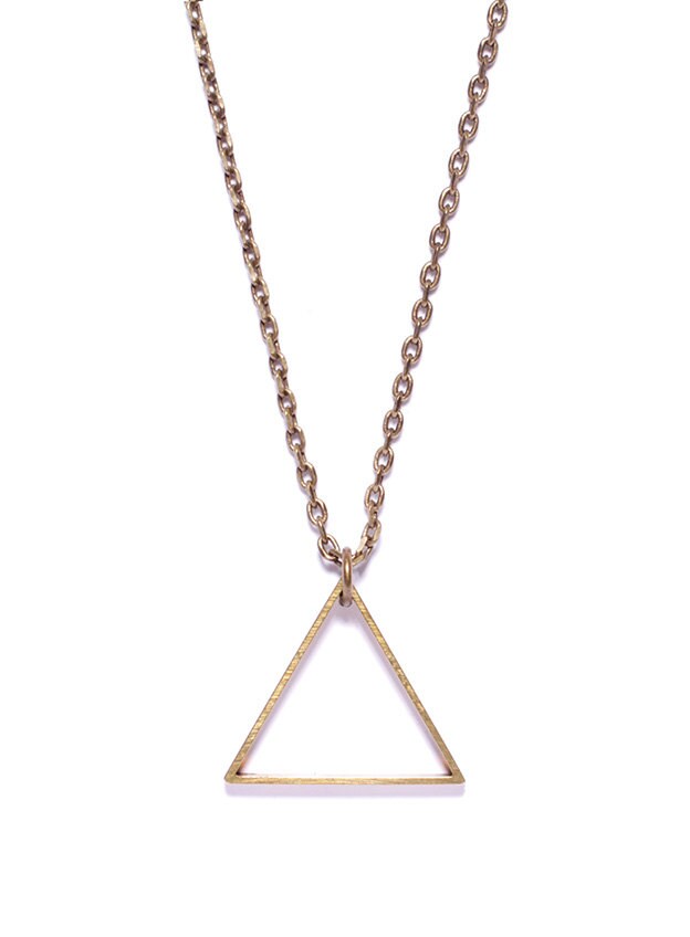 Men's Necklace Triangle Necklace for 