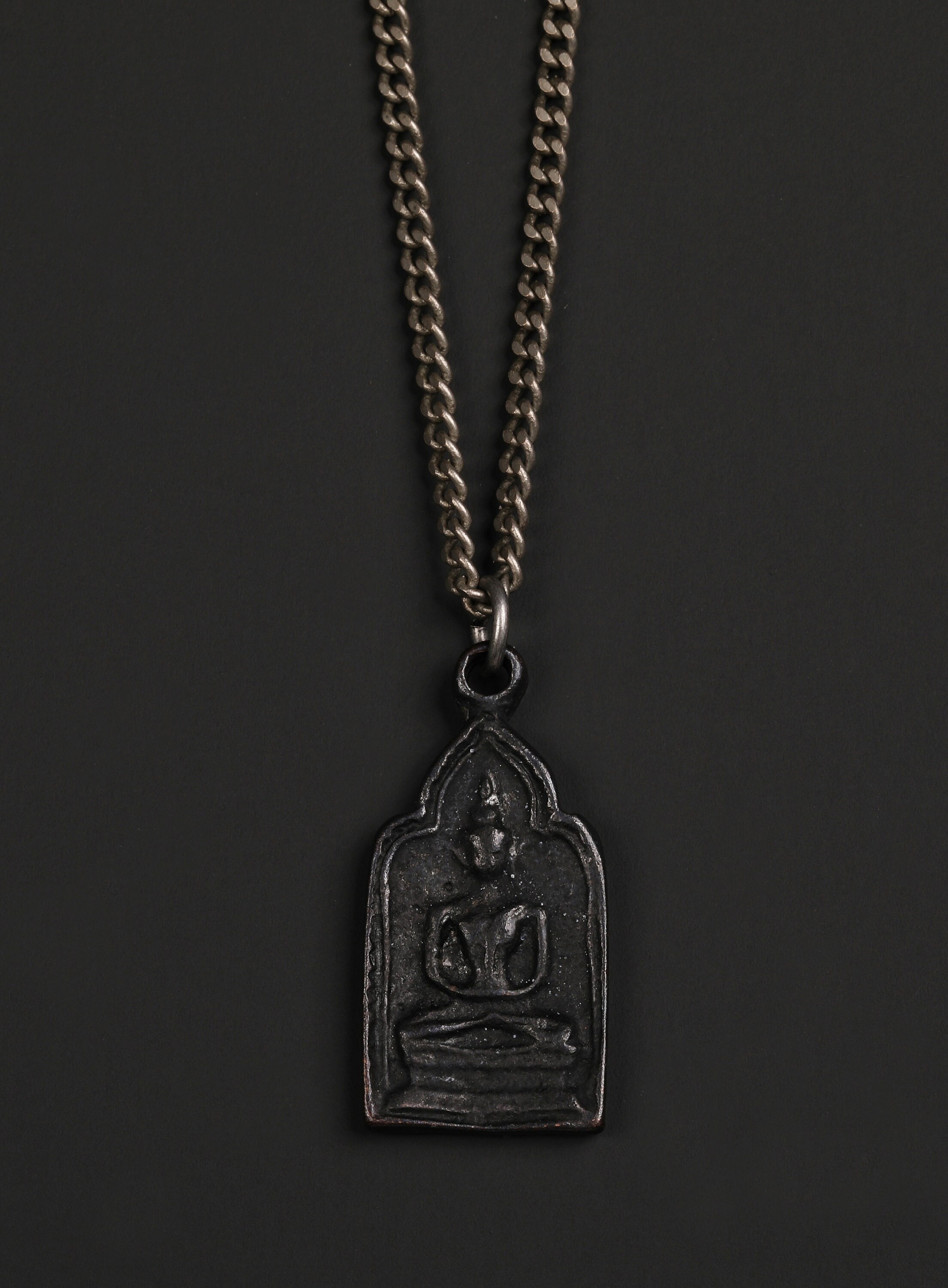 Black Buddha Necklace / Buddha Jewelry for Men / Protection Etsy