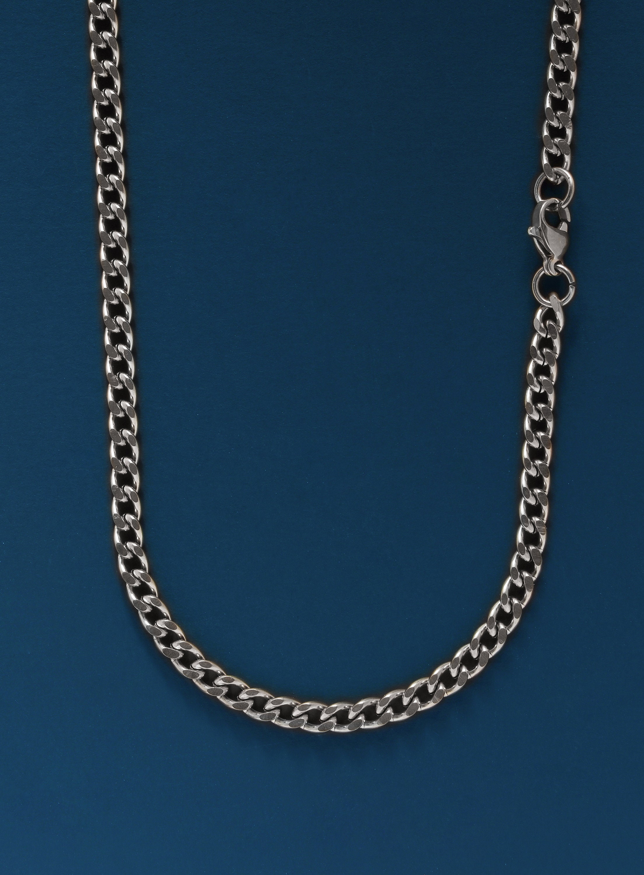 Chain Necklace / Cuban Chain / 4mm 316L 