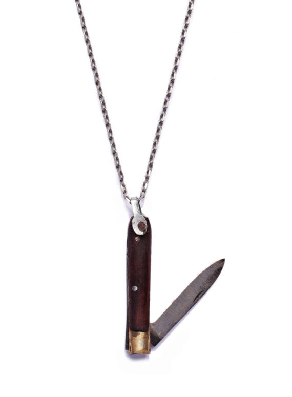 Men's Necklaces Knife pendant for men Men's Etsy