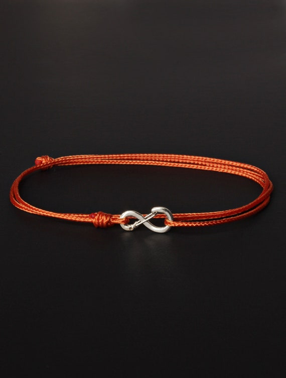 bracelet orange homme