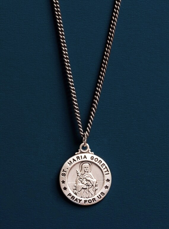 Catholic on sale saints pendants