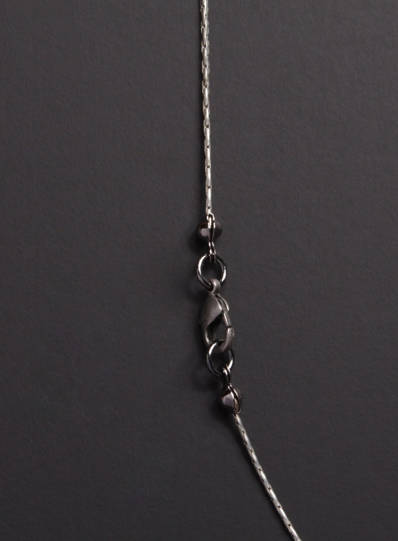 Spike Pendant Necklace for Men Mens Jewelry Matte Steel Etsy