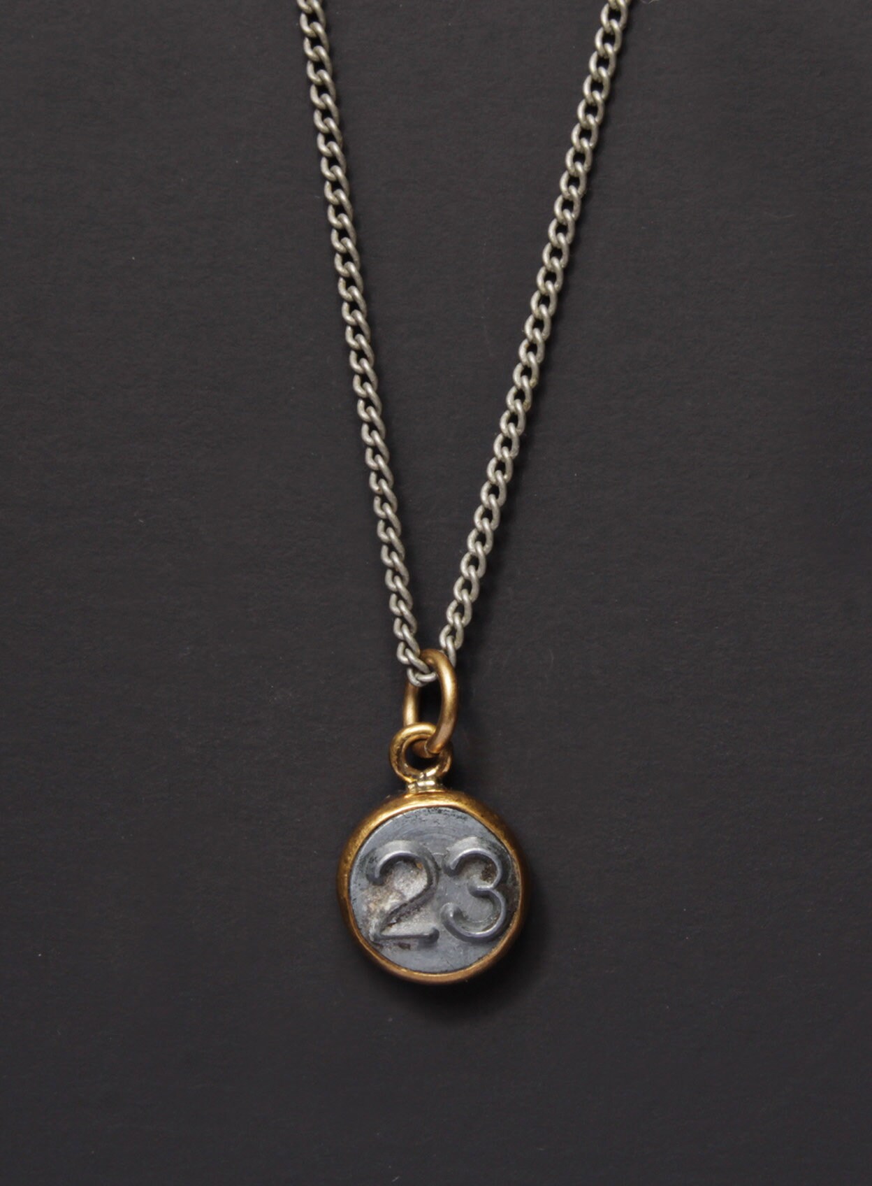 Mens Necklace / Number 23 Necklace / Numerology Personalized Etsy