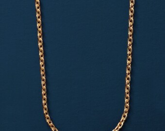 Men's Gold Chain Necklaces in Different 