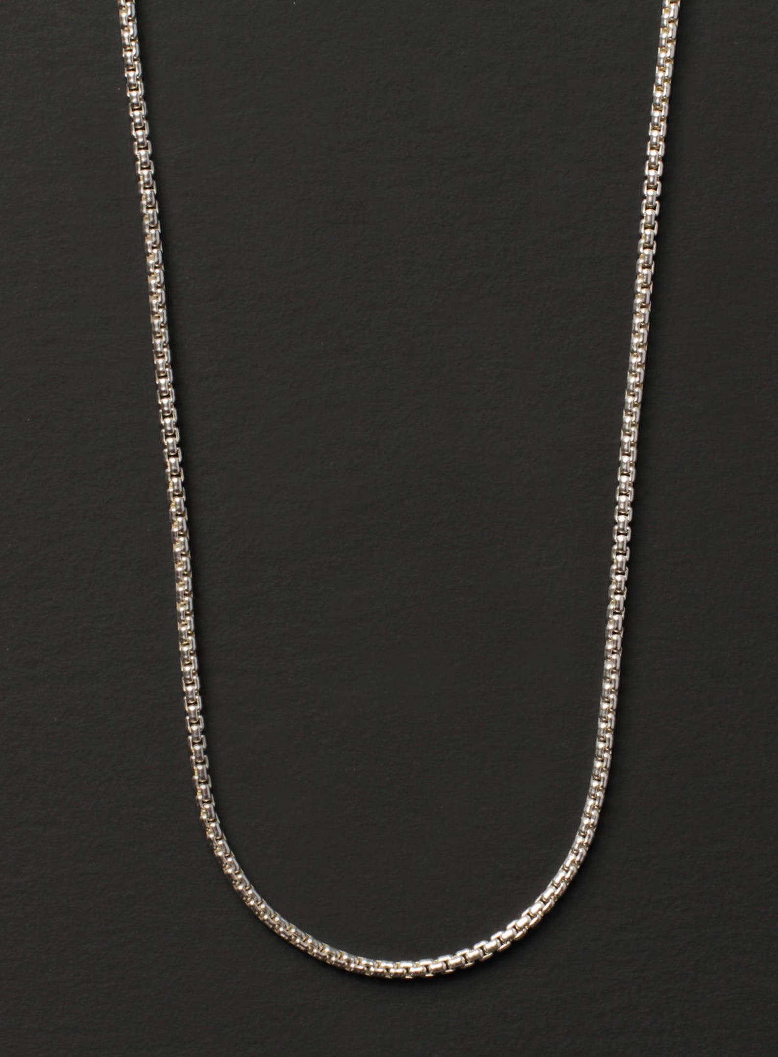 Sterling Silver Chain Necklace for Men .925 Sterling Silver Etsy