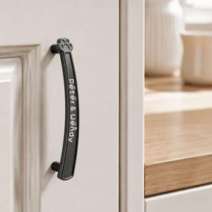 Gray Pull For Cabinet, Creative Drawer Handle For Wardrobe Kitchen Cupboard Storage