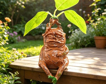 Whimsical Mandrake Root Resin Figurine ,Magical Plant Decor for Indoor Shelves & Outdoor Gardens ornament , Bookshelf ornament,gift for her