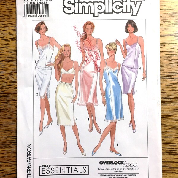 Full Slip Pattern Etsy