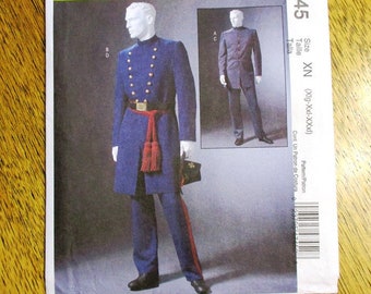 Star Trek Generations 19th Century Navy Uniform Cosplay Costume Custom Made AA