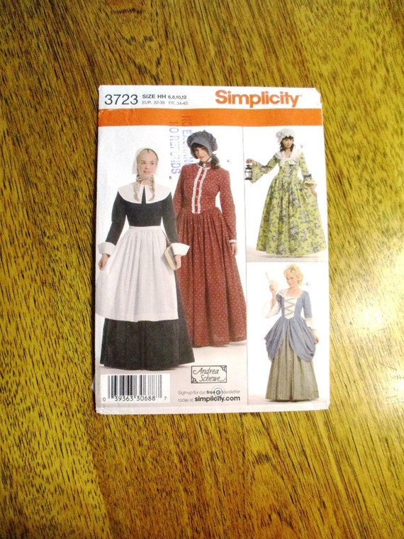 VINTAGE dress girls PILGRIM,PRAIRIE,CIVIL WAR sz 3-6