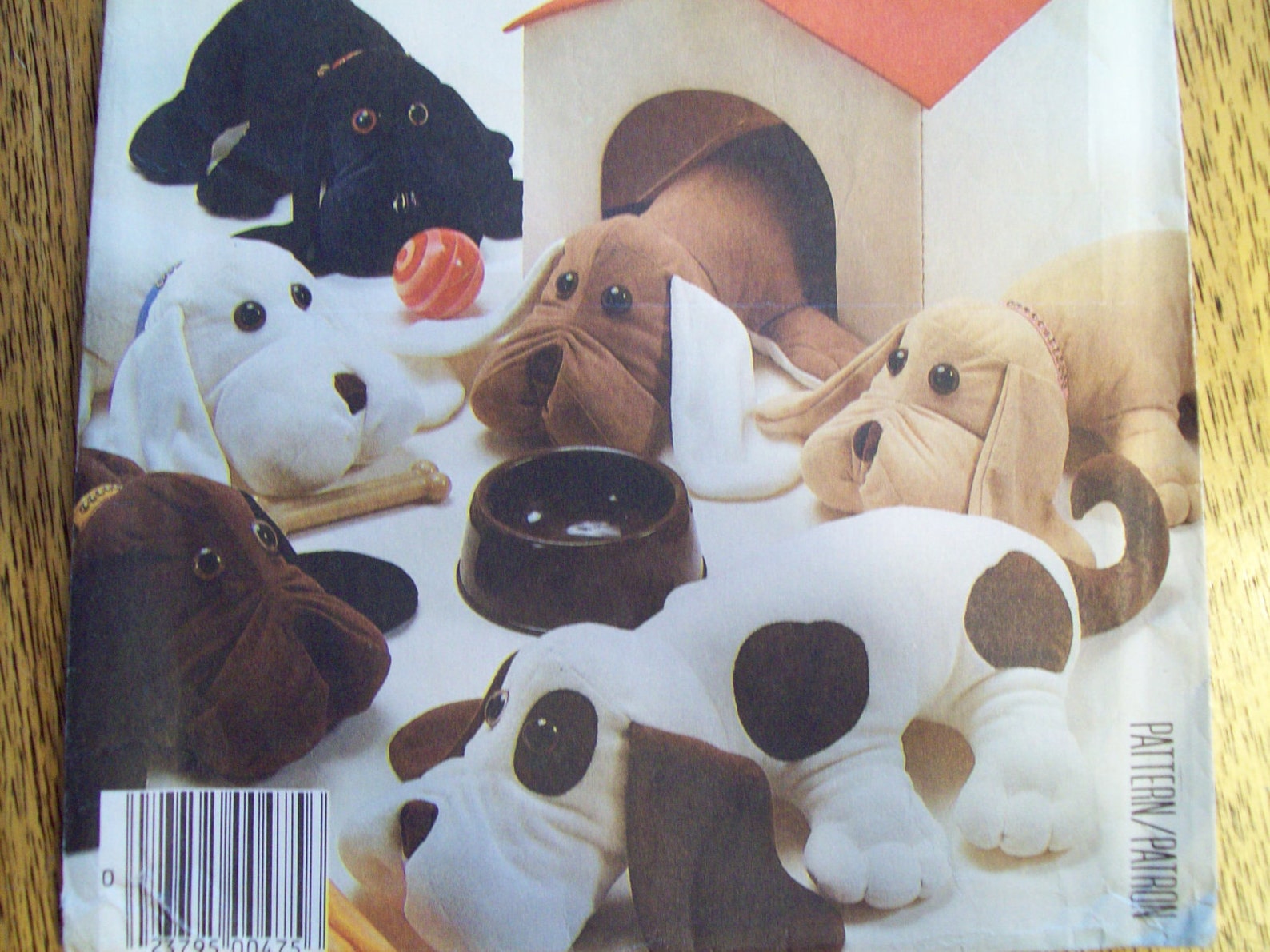 stuffed floppy dog