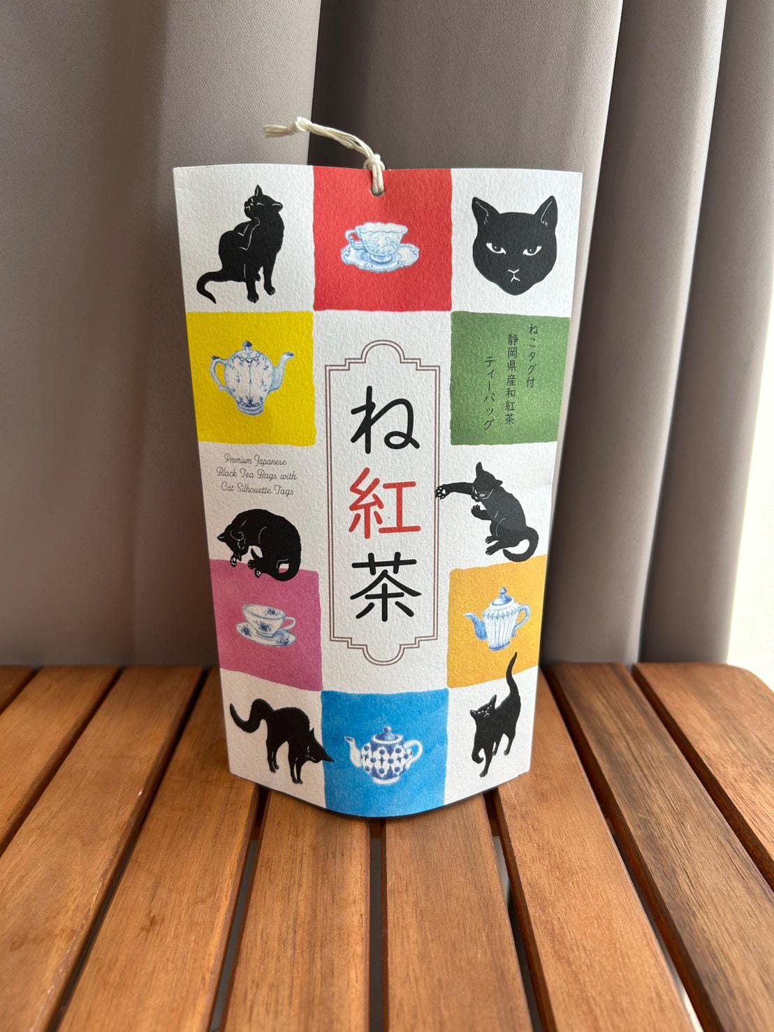 Japanese Cat Tea “neko Koucha” – Shizuoka Black Tea Bags With Cat