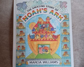 Vintage The Amazing Story of Noah's Ark Book (Marcia Williams)