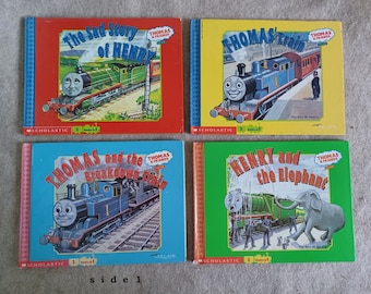 Thomas & Friends: 2 in 1 Hardcover Books (set of 4) 8 stories 2001