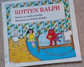 Rotten Ralph vintage paperback Book (1976)