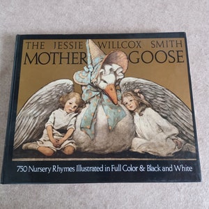 Mother Goose: Jessie Wilcox Smith Hardcover Book 1991 edition image 1