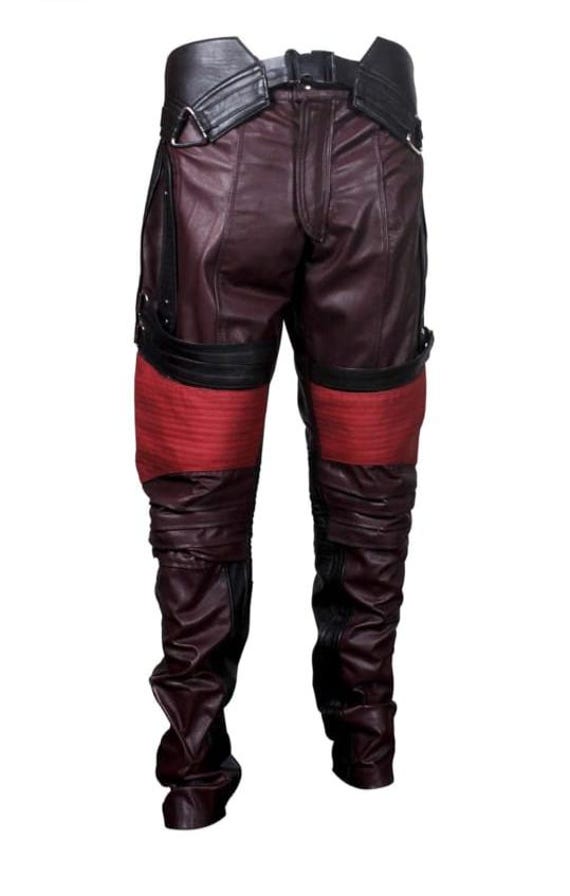 Star-Lord costume pants from Guardians of the Galaxy  this is a halloween design faux leather