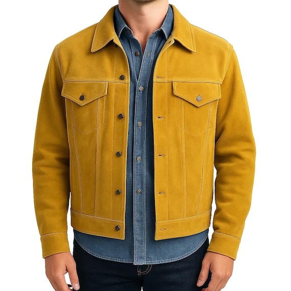 F1 2025 Brad Pitt Suede Leather Jacket
