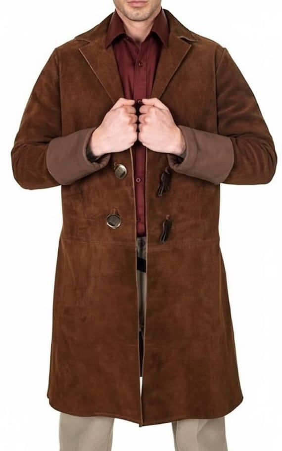 Firefly Malcolm Reynolds Suede Leather Coat  Cosplay Costume