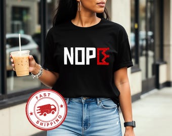 No Kings Shirt - Nope Anti-Trump Anti-Fascist Protest Unisex Tshirt Plus-Sizes FAST SHIPPING