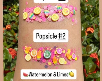 Summer Glitter Hair Gel