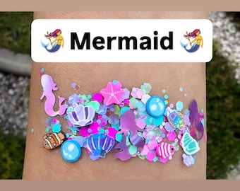 Mermaid Hair Glitter Gel