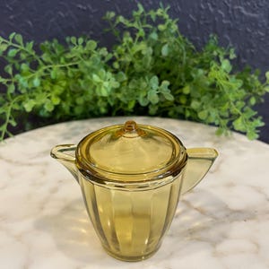 Akro Agate Interior Panel Teapot