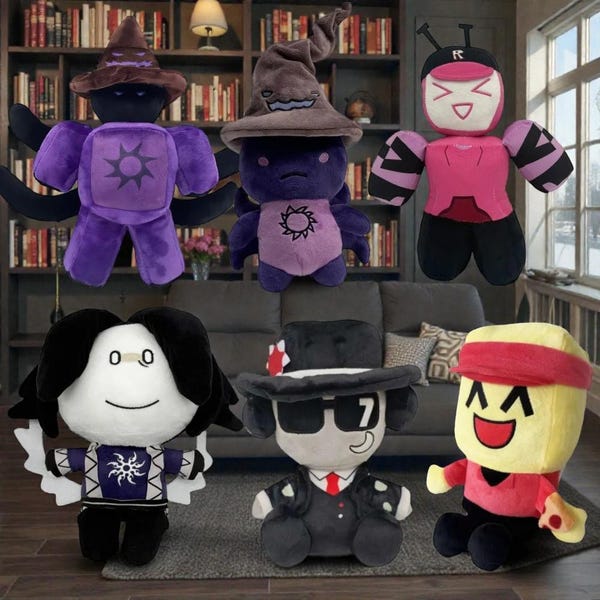 Forsaken Azure Plush Etsy