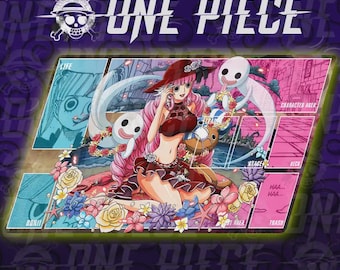 ゲッコー・モリア＆ペローナ ワンピースTCGプレイマット：スリラー