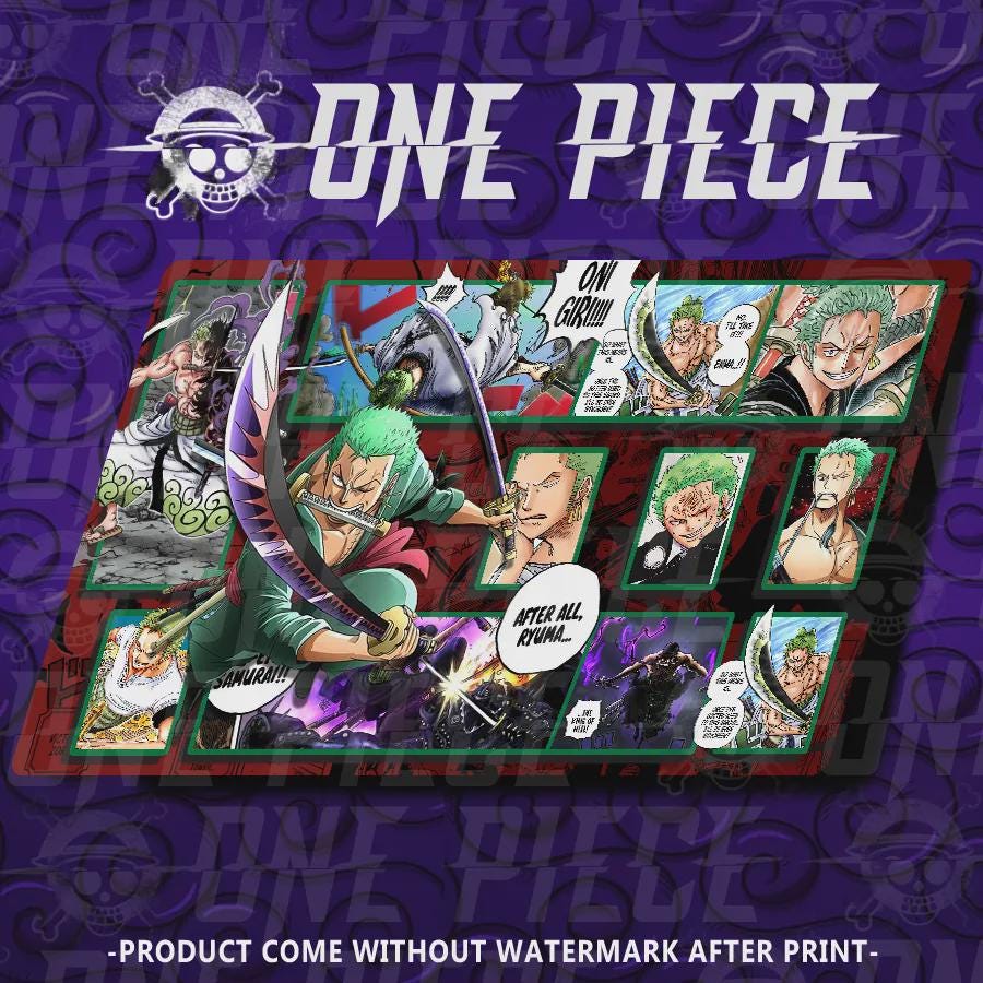 Zoro Mouse Pad - Etsy
