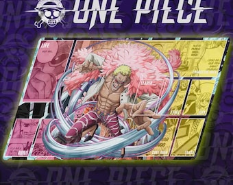ゲッコー・モリア＆ペローナ ワンピースTCGプレイマット：スリラー