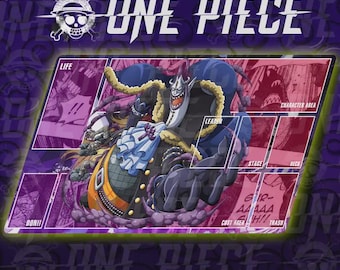 ゲッコー・モリア＆ペローナ ワンピースTCGプレイマット：スリラー
