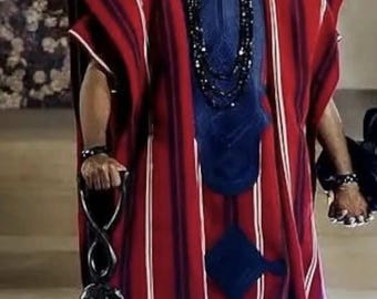 Agbada pour hommes, vêtements pour hommes africains, dashiki. Chemise agbada et pantalon assorti