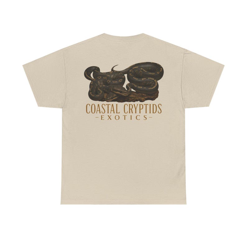 Copy of Cryptids Exotics GHI Hypo Ball Python Tee image 6