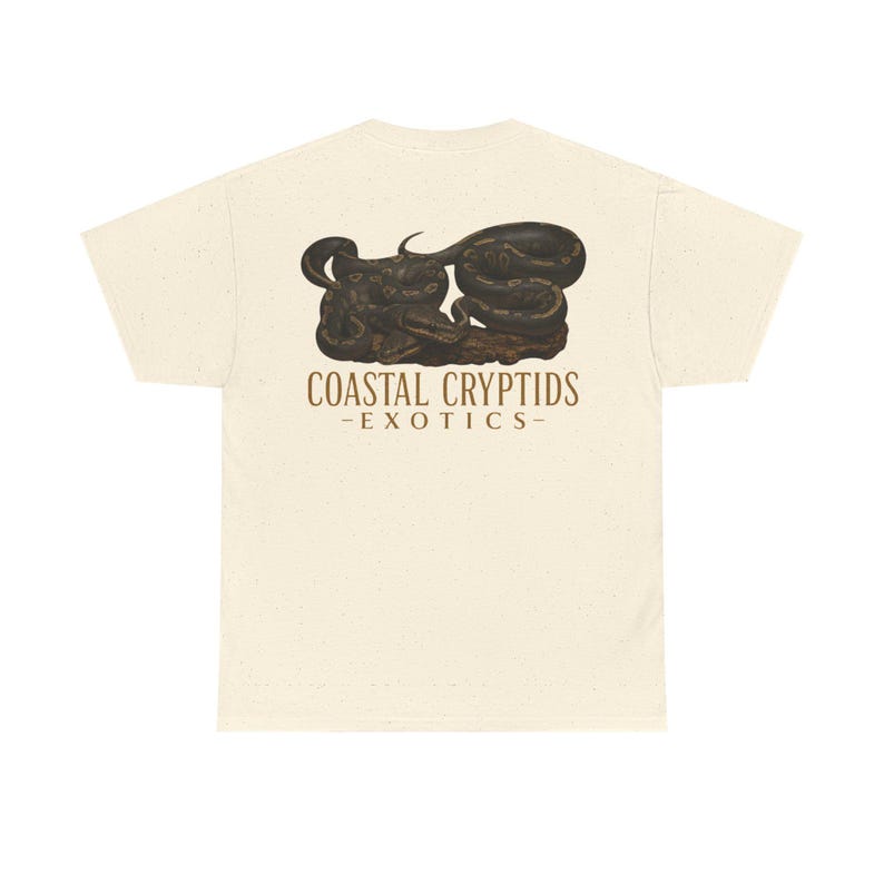 Copy of Cryptids Exotics GHI Hypo Ball Python Tee image 8
