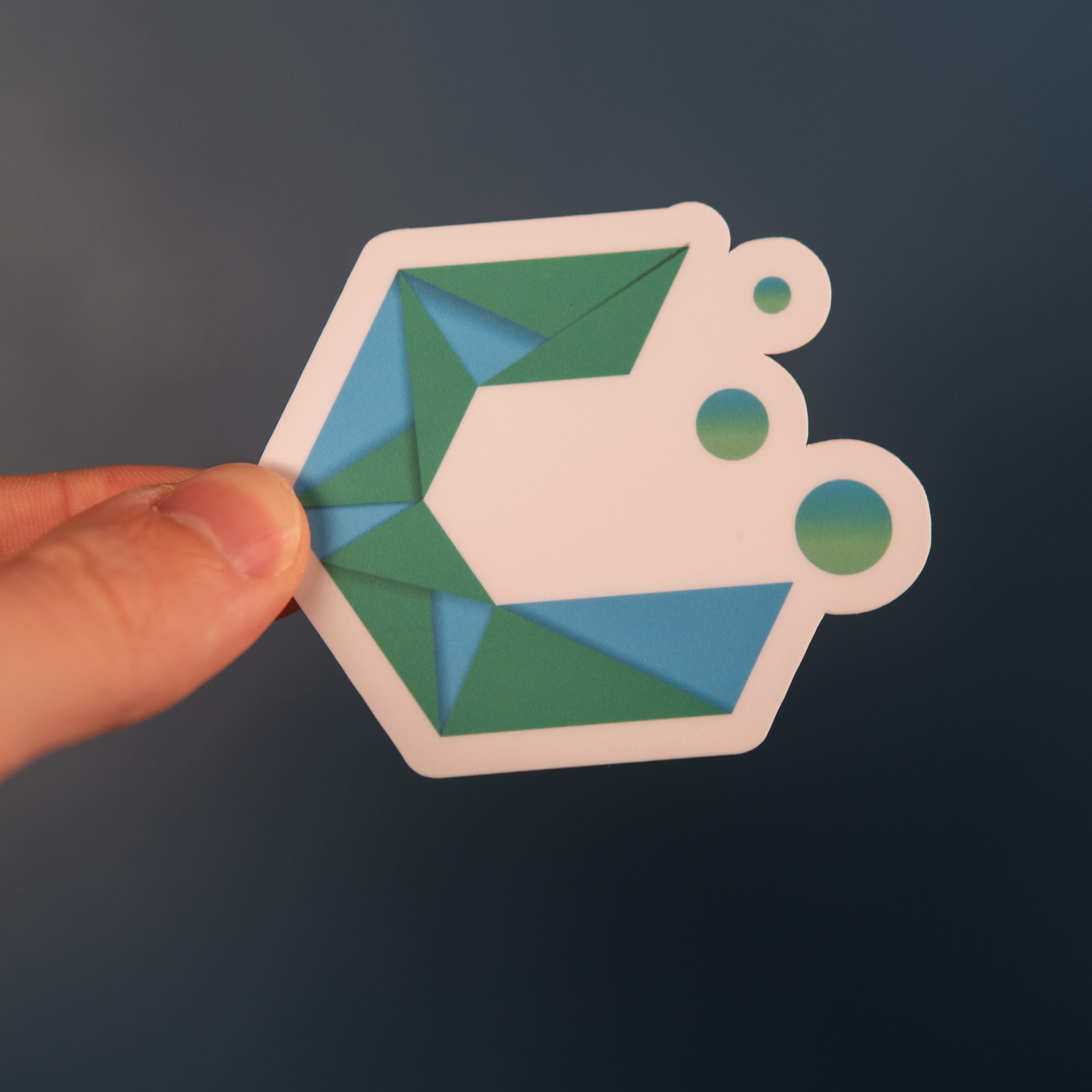 Cachyos Linux Sticker – Matte Finish Vinyl – Arch-based Linux Distro ...