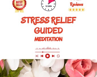 10-Minute Stress Relief Meditation | Guided Relaxation MP3 with Calming Music for Anxiety & Mindfulness